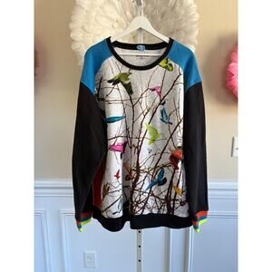 STAPLE MULTI-COLOR PIGEON CREWNECK SWEATSHIRT SIZE 3XL
